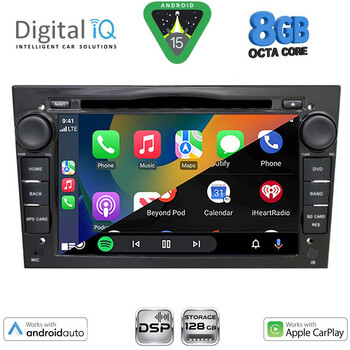 DIGITAL IQ BXF 719BL_CPAA (7" DVD) MULTIMEDIA SYSTEM for OPEL ALL mod. 2004-2012 (BLACK)