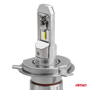01082/AM . H4 RS+ SERIES 12-36V 50W 6000K 3500lm +200% LED CAN-BUS (ΨΥΚΤΡΑ ΛΕΠΙΔΕΣ ΦΤΕΡΟΥ)​ AMIO - 2 ΤΕΜ.