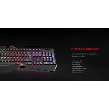Gaming πληκτρολόγιο - Havit KB488L