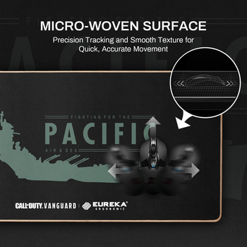Gaming Mousepad - Eureka Ergonomic COD-MP04