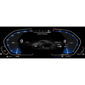 Bmw x5 e70 2007-2013 Digital lcd Instrument Cluster 12,3&quot; με hd Οθόνη 1920*720 u-dic-Bme70