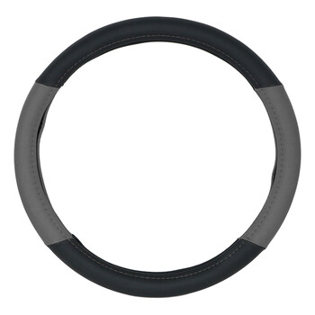 Onyx  ΚΑΛΥΜΜΑ ΤΙΜΟΝΙΟΥ DOUBLE C 38cm - ΜΑΥΡΟ/ΓΚΡΙ