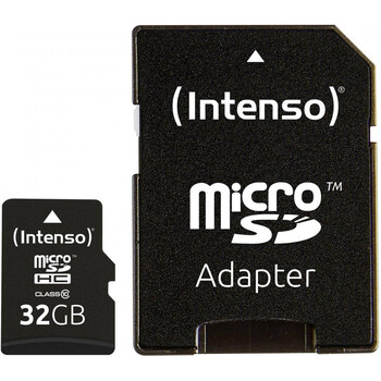 Intenso microSDHC Card 32GB Class 10 (3413480) (NSO3413480) Intenso microSDHC Card 32GB Class 10 (3413480) (NSO3413480)