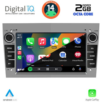 DIGITAL IQ BLF 319GR_CPA (7" DECK) MULTIMEDIA SYSTEM for OPEL ALL mod. 2004-2014 (GREY)