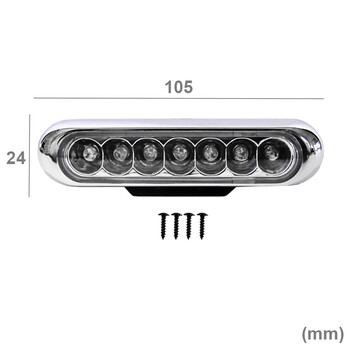 DLAA  ΠΡΟΒΟΛΕΙΣ DAYLIGHT LED ΜΠΛΕ 12V
