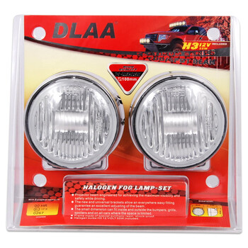 DLAA  ΠΡΟΒΟΛΕΙΣ ΟΜΙΧΛΗΣ ΣΤΟΓΓΥΛΟΙ ΑΛΟΓΟΝΟΥ H3 12V 55W 2 ΤΕΜ.