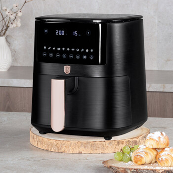 Φριτέζα Αέρος 8lt με Ψηφιακό Έλεγχο για Υγιεινό Μαγείρεμα Χωρίς Λάδι 1650w Berlinger Haus bh-9652