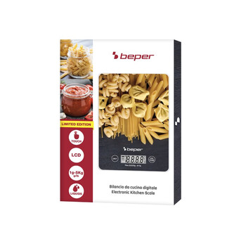 Ψηφιακή Ζυγαριά Κουζίνας Ακριβείας έως 5kg Beper P102bil003