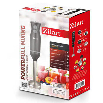 Zilan Ηλεκτρικό Ραβδομπλέντερ – Μπίμερ Μαύρο 250w Zln5220