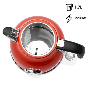 Zilan Ρετρό Βραστήρας Νερού 1.7l 2200w Zln7033