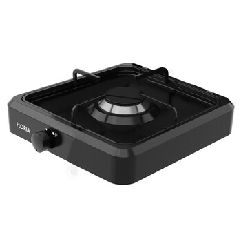 Zilan Μονή Εστία Υγραερίου σε Μαύρο Χρώμα Zln7118