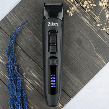 Επαναφορτιζόμενη Κουρευτική και Ξυριστική Μηχανή - σετ Αντρικής Περιποίησης 10 σε 1 Zilan Zln8658