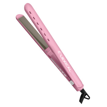 Ισιωτική Μαλλιών με Πλάκες Τιτανίου 45w Lexical lhs-5340-Pink
