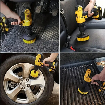 OEM  Σετ Βούρτσες Καθαρισμού 4 τμχ OEM  Σετ Βούρτσες Καθαρισμού 4 τμχ