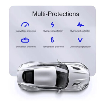 OEM  Φορτιστής Αυτοκινήτου με USB & Type-C
