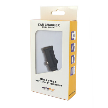 OEM  Φορτιστής Αυτοκινήτου με USB & Type-C