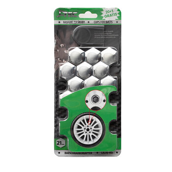 Argo  ΚΑΠΑΚΙΑ ΜΠΟΥΛΟΝΙΩΝ  21mm ΧΡΩΜΙΟ 21ΤΜΧ