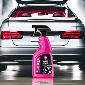 Flamingo  FLAMINGO ΚΑΘΑΡΙΣΤΙΚΟ ΤΡΟΧΩΝ & ΕΛΑΣΤΙΚΩΝ 500ml