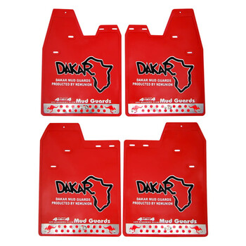 OEM  ΛΑΣΠΩΤΗΡΕΣ SUV 48x36cm 4ΤΜΧ - DAKAR ΚΟΚΚΙΝΟ