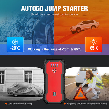 Autoline  Φορητός Εκκινητής Αυτοκινήτου 12V S901 & Power Bank 20.000mAh με Φακό και USB Autoline  Φορητός Εκκινητής Αυτοκινήτου 12V S901 & Power Bank 20.000mAh με Φακό και USB
