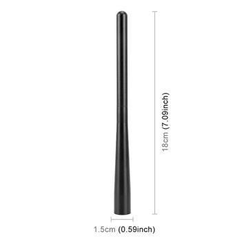 OEM  ΚΕΡΑΙΑ ΑΝΤΑΛΛΑΚΤΙΚΗ 18cm ΜΑΥΡΗ