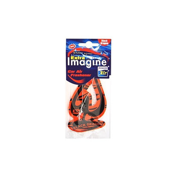 Power Air  Αρωματικό Αυτοκινήτου Κρεμαστό Imagine Extra Power Air - BLACK DRAGON