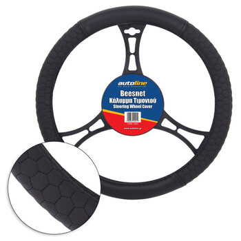 OEM  ΚΑΛΥΜΜΑ ΤΙΜΟΝIΟΥ ΚΥΨΕΛΗ BEESNET ΜΑΥΡΟ 38cm