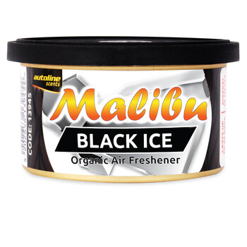 Autoline  Αρωματικό Κονσέρβα Malibu - BLACK ICE