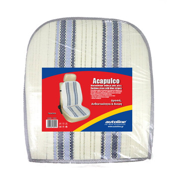 Autoline  Πλατοκάθισμα Μπροστινό Universal (Ψάθα) ACAPULCO 1 τμχ 96x45cm