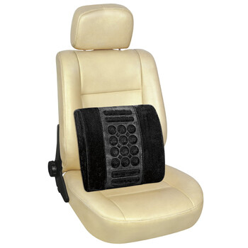 Autoline  Μαξιλάρι Μέσης με Λάστιχο Universal (Βελούδο) 1 τμχ 42x36cm