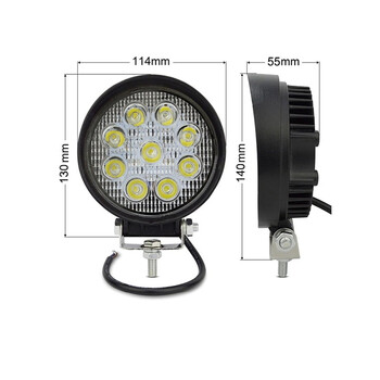 OEM  ΠΡΟΒΟΛΕΑΣ ΕΡΓΑΣΙΑΣ LED 27W 1980LM, 6000K