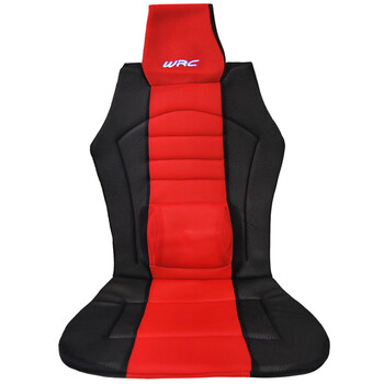 Autoline  Πλατοκάθισμα Μπροστινό Universal (PolyMesh) SPORTING 1 τμχ - ΜΑΥΡΟ/ΚΟΚΚΙΝΟ