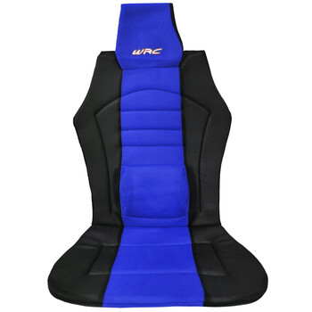 Autoline  Πλατοκάθισμα Μπροστινό Universal (PolyMesh) SPORTING 1 τμχ - ΜΑΥΡΟ/ΜΠΛΕ