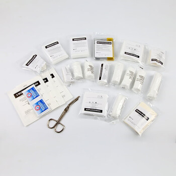 OEM  Φαρμακείο Αυτοκινήτου Τσαντάκι First Aid Kit με Εξοπλισμό Κατάλληλο για Πρώτες Βοήθειες EU/CE