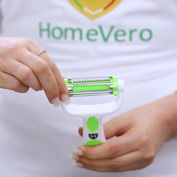 Homevero Αποφλοιωτής με 3 Λεπίδες Click n Peel hv-Pl.10 Homevero Αποφλοιωτής με 3 Λεπίδες Click n Peel hv-Pl.10