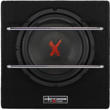Excalibur X801BA Ενεργό Subwoofer Αυτοκινήτου 8'' 1100watts με Καμπίνα