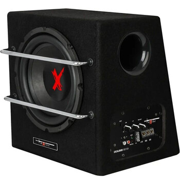 Excalibur X801BA Ενεργό Subwoofer Αυτοκινήτου 8'' 1100watts με Καμπίνα