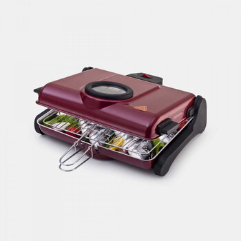 jager ΨΗΣΤΙΕΡΑ GRILL ΜΕ ΚΑΠΑΚΙ 1200W (AB661)