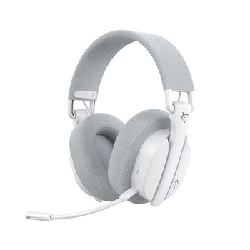WHITE SHARK 3-IN-1 WIRELESS FOLDABLE GAMING HEADPHONES WGH-2444 FIRECREST WHITE