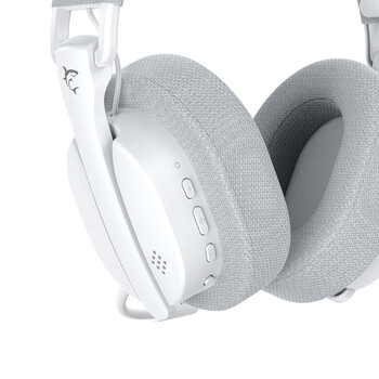 WHITE SHARK 3-IN-1 WIRELESS FOLDABLE GAMING HEADPHONES WGH-2444 FIRECREST WHITE