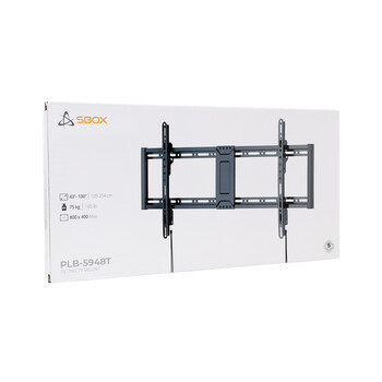SBOX WALL MOUNT FOR TV 43-100'
