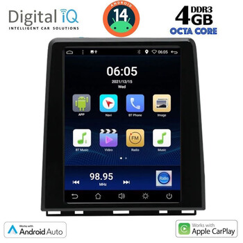 DIQ BXD 5948_CPAA (HIGH VERSION) TESLA STYLE for RENAULT CLIO 5 mod. 2019>