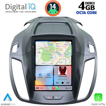 DIQ BXD 5964_CPAA TESLA STYLE for FORD KUGA mod. 2013-2019