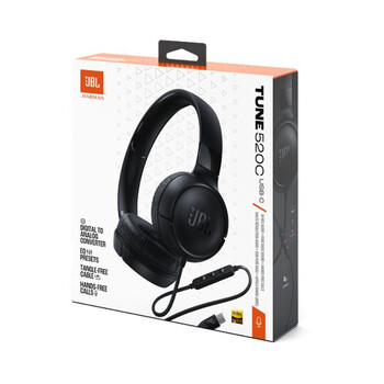JBL TUNE 520C (BLACK)