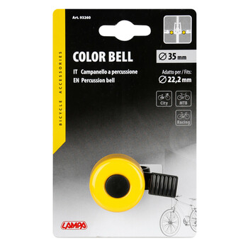 9326.0-LB ΚΟΥΔΟΥΝΙ ΠΟΔΗΛΑΤΟΥ COLOR BELL 35mm UNIVERSAL (ΔΙΑΦΟΡΑ ΧΡΩΜΑΤΑ) 1ΤΕΜ.