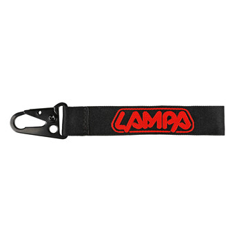 L9972.6 ΜΠΡΕΛΟΚ ΚΑΡΑΜΠΙΝΕΡ ΜΕ LOGO LAMPA ΣΕ ΜΑΥΡΟ ΧΡΩΜΑ 1ΤΕΜ.