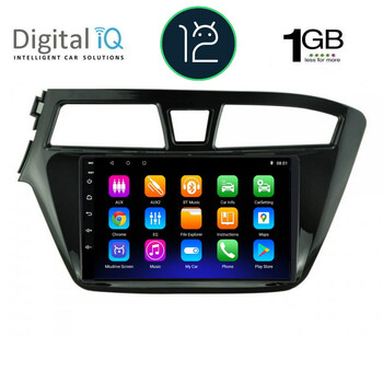 DIGITAL IQ RTA 1229_GPS (9inc) MULTIMEDIA TABLET OEM HUYNDAI i20 mod. 2014-2019