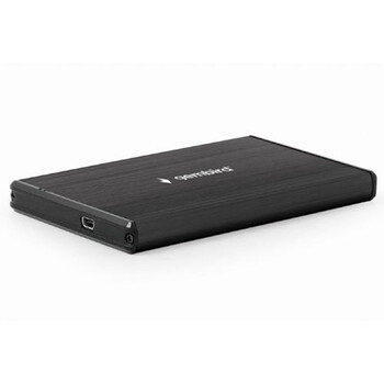 GEMBIRD USB 3.0 2.5" ENCLOSURE BRUSHED ALUMINUM BLACK