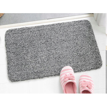Verk Group Μαγικό Πατάκι Παπουτσιών Clean Step Ματ Γκρι 5907451305973