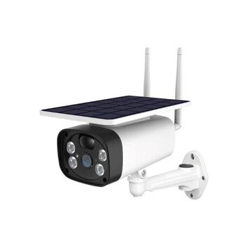 Mercury 350.040UK Εξωτερική Κάμερα Ασφαλείας WiFi με Ηλιακή Ενέργεια και LEDs